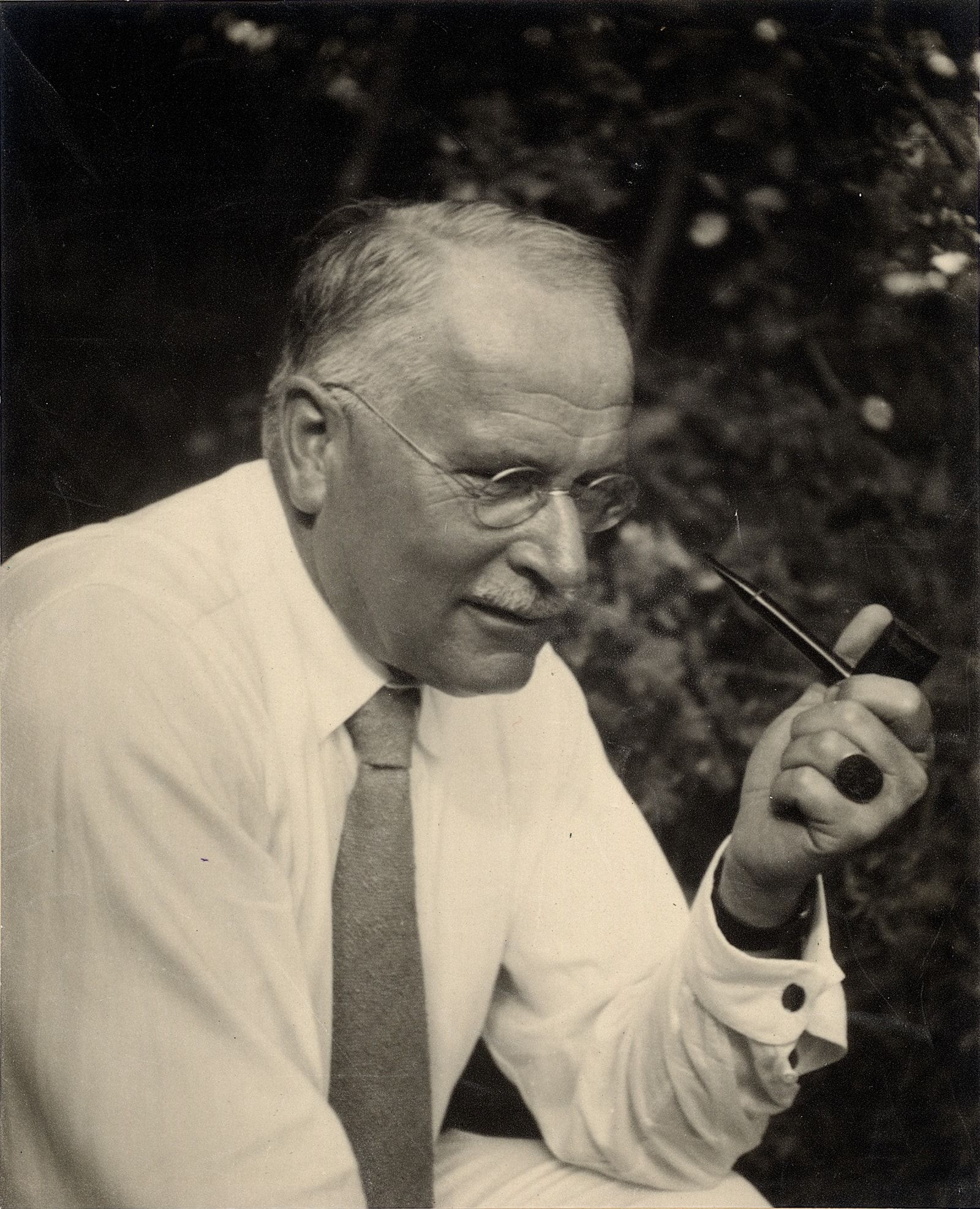 Carl Gustav Jung, Porträt, um 1935, ETH-Bibliothek Zürich