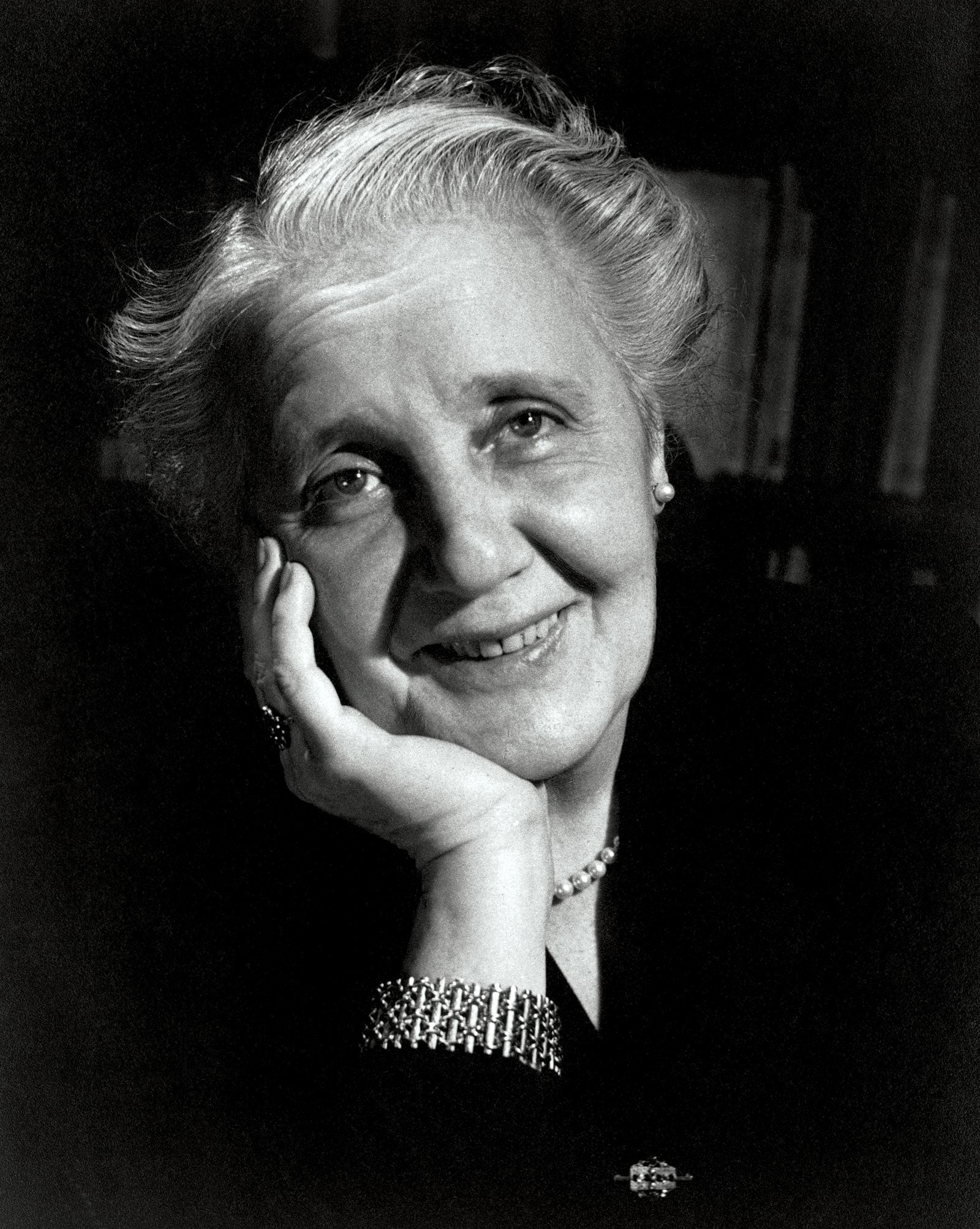 Melanie Klein, 1952, Foto: Douglas Glass